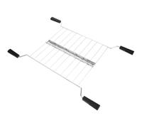 JOINPAYA Grille Chauffante pour Grille en Acier Inoxydable, Support Noir Extensible à 180° pour Sandwichs, Accessoire de Rechange Compact pour Appareil de Petit-déjeuner