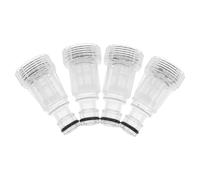 JOINPAYA Haute Utiliser Accessoire Pression 4pcs Nettoyeur Filtre pour à en Plastique Raccord Rapide Adaptateur Facile pour Tuyau pour Robinet pour Lavage Voiture