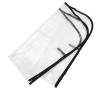 JOINPAYA Housse de Siège Carrée en PVC Transparente, Protection Solide pour Fauteuil de Coiffure, Adaptée aux Salons Professionnels, Facile à Nettoyer et Polyvalente