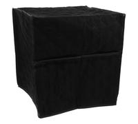 JOINPAYA Housse pour Machine à Café en Polyester Noir, Anti-poussière | Espresso et Café, Protège Saleté, Réduit les Éclaboussures de Graisse, Look Chic et Soigné