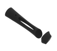 JOINPAYA Housse Silicone Portable Noir Compatible avec Medicube Black pour Rangement et Voyage d'Appareil de Beauté Facial Facile à Nettoyer