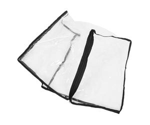 JOINPAYA Housse Transparente Zippée pour Abri à Plantes Grasses, Protection Anti-Pluie pour Mini Serrage Intérieure, Film PVC Souple Résistant, Usage Jardin et Balcon, Compatible Serrage