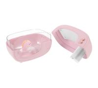 JOINPAYA Humidificateur D'air USB Portable Mini Rose avec Veilleuse Led, Diffuseur D'arômes Compact pour Bureau et Chambre, Humidificateur de Bureau Silencieux et Style Style Aléatoire