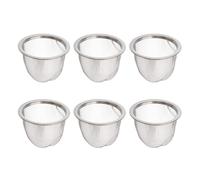 JOINPAYA Infuseur à Thé en Acier Inoxydable 4,5 CM Diamètre Maille Fine Lot de 6 Pièces Résistant Haute Température pour Salons de Thé et Restaurants
