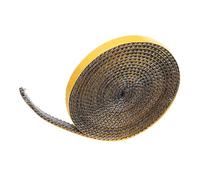 JOINPAYA Joint de Porte pour Poêle à Granulés Corde Plate Auto-adhésive Étanchéité Résistante Haute Température pour Insert Cheminée et Four