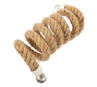 JOINPAYA Jouet Corde Spiral pour Perroquet Corde Elastique pour Suspendre Oiseau Jouet pour Cage De Perroquet