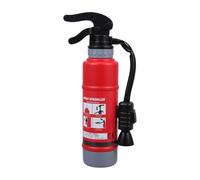 Joinpaya Jouet Pistolet à Eau Extincteur pour Enfants, Pompe à Eau Pulvérisatrice de Plage et Piscine, Jouet de Rôle Pompier avec Jet d'eau à Pression, Accessoire de Jeu de Plein Air, Rouge, 1 Pièce