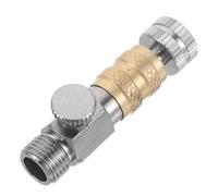 JOINPAYA Kit Adaptateur pour Aérographe Raccords Métalliques Mâles et Femelles Connecteurs Rapides pour Compresseur d'Air Réglage Multiple du Débit d'Air Accessoires Professionnels pour