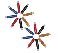 JOINPAYA Kit D’Outils de Réparation de Montres 16 Pièces Extracteur de Goupilles Outil de Réglage de Maillons pour Bracelets Acier Cuir et Tissu Accessoire Portable en Plastique sans