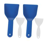 JOINPAYA Kit De 4 à Neige Et Grattoirs à Glace en Plastique Outils De Nettoyage pour Réfrigérateur Et Voiture Utilitaires Accessoire Pratique pour Déneigement Et Dégivrage Polyvalente