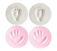 JOINPAYA Kit De 4 D'empreintes De Mains Et De Pieds Pour Bébé Kit De Mémoire D'empreintes De Mains Pour Nouveau-né