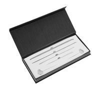 JOINPAYA Kit de 6 Sondes en Acier Inoxydable Argentées pour Détection Simple et Portable du Genre chez Les Serpents et Reptiles, pour Amis Possédant Un Serpent