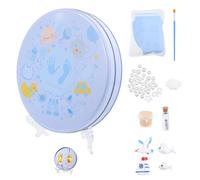 JOINPAYA Kit de Moulage D'empreintes de Bébé Moule Main et Pied Portable en Boue pour Garder Mémoire pour Souvenir Naissance de L'garçon et Filles