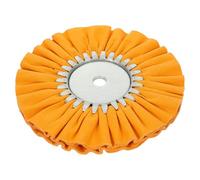 JOINPAYA Kit de Polissage de Roues en Coton Orange Effet de Polissage Fin Pièces Automobiles et Machines en Acier Inoxydable, pour Professionnels