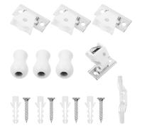 JOINPAYA Kit de Poulie pour Store Enrouleur Contrôleur de Poulie pour Stores Verticaux Accessoires Essentiels Plastique et Métal Forte Résistance Décoration pour Salle de Bain et Buanderie