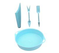 JOINPAYA Kit Outils De Plantation pour Plantes Petite Pelle Tamis à Terre Manuel Bac De Tamisage Plastique Outil De Tamisage pour Sol De Jardinage