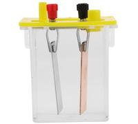 JOINPAYA Kit Scientifique Batterie Fruits pour Expérience Chimie Physique Boîte Électrochimique avec Plaques Métalliques Matériel Éducatif Élèves Collège Lycée