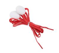 JOINPAYA Lacets LED lumineux pour chaussures de sport en nylon avec design clignotant rouges une paire pour chaussures plates