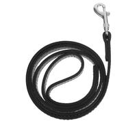 JOINPAYA Laisse pour Chien en Cuir Synthétique avec Pierres Étincelantes, Taille Petite, Couleur Noire, pour Promenade Et Dressage, Adaptée Aux Petits Chiens