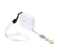 JOINPAYA Laisse Rétractable pour Chien Corde Plate et Système Manuel, Conçue pour Promenade en Parc, Poignée Antidérapante, Couleur Aléatoire