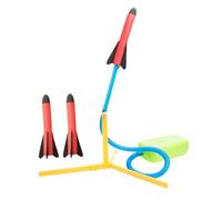JOINPAYA Lanceur de Fusées Spatiales Pneumatiques Jouet Extérieur Original pour Garçon Fille Couleur Aléatoire