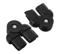 JOINPAYA Loquet De Chaise Inclinable 2 Pièces Accessoires De Chaise De Plage Connecteur Adaptateur De Tube Utilisation Facile Matériau Robuste Raccord De Tube Pliable