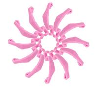 JOINPAYA Loquets de Sécurité pour Cages à Hamsters et Petits Animaux Clips de Fixation en Plastique Rose Lot de 30 Pièces Accessoires de Stabilité Universels pour Cages à Lapins
