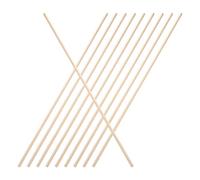 JOINPAYA Lot de 10 Moulures Décoratives en Bois Naturel pour Fenêtre Triangles Isocèles 6 MM X 50 CM Garniture de Cadre Moustiquaire Bandes de Moulage DIY pour Décoration Intérieure et