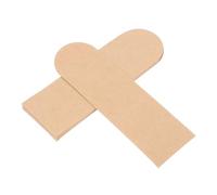 JOINPAYA Lot de 10 Pochettes Kraft en Papier Kraft 55X15 CM Languette Protège-Marque-Pages Vintage Multifonctions pour Bureau École et Rangement de Stylos Paquet Porte-Stylo Pratique