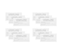 JOINPAYA Lot de 12 Registres de Chèques Personnels Blancs Grand Livre de Comptes Tableaux de Transactions et Calendriers Intégrés Papier Résistant pour Tenue Rigoureuse des Comptes