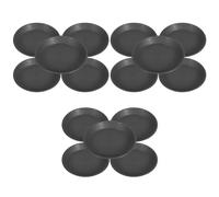 JOINPAYA Lot de 15 Soucoupes pour Pots de Fleurs en Plastique Épais Diamètre 19-25 CM Bac de Récupération d'eau Rond pour Jardin Intérieur et Extérieur Plateau d'Égouttage Robuste et