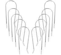 JOINPAYA Lot de 16 Pinces de Fixation pour Rouleaux Chauffants 3,81 Cm en Acier Inoxydable, Accessoires de Remplacement pour Bigoudis Électriques, Clips Chauffants Pratiques pour Coiffure