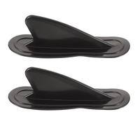 JOINPAYA Lot de 2 Ailerons en PVC 64 CM pour Planche de Surf Gonflable Sépare l'eau Améliore la Stabilité Accessoire de Remplacement pour Longboard Stand Up Paddle et Pagaie Usage