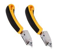 JOINPAYA Lot de 2 Arrache-Clous Multifonctions Poignée en Plastique Outil Portable pour Retirer les Agrafes Léger et Compact pour Bureau Entretien et Travail du Bois