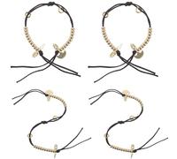 JOINPAYA Lot de 2 Compteurs de Chapelet Bouddhiste en Laiton Petit Format Portable pour Doigts Appareil de Comptage Précis pour Prières et Contemplation Accessoire DIY pour Bracelet