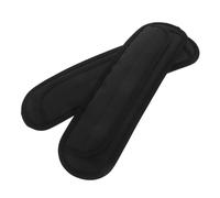 JOINPAYA Lot de 2 Coussinets D'épaule Noirs Rembourrés 31,4 X 8,4 X 0,8 Cm, Coussinets Antidérapants pour Bretelles de Paquet à Dos, Protection Souple pour Bandoulières de Paquet