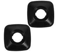 JOINPAYA Lot de 2 Couvercles Carrés 2l pour Blender, Joint Résistant la Chaleur, Accessoire de Rechange Compatible avec Bol Mélangeur Carré, Couvercle Étanche et Silencieux Cuisine