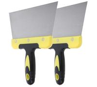 JOINPAYA Lot de 2 Grattoirs à Fientes D’Oiseaux en Acier Inoxydable, Larges et Ergonomiques pour Nettoyage Rapide des Nids et Cages, Outil Solide et Portable pour Observation et Entretien