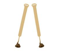 JOINPAYA Lot de 2 Poignées en Silicone de Caca pour Lève-siège de Toilette, Accessoire Adhésif Pratique pour Abattant Wc, Butoirs de Siège pour Salle de Bain, Bureau et Hôtel, Rehausseur