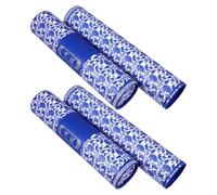 JOINPAYA Lot de 2 Tubes Télescopiques Bleus en Plastique pour Rangement de Documents et Affiches, Coffret Cylindrique Ajustable pour Peintures et Dessins, Boîte D’expédition Sécurisée