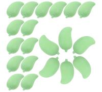 JOINPAYA Lot de 20 Gommes à Effacer Créatives en Caoutchouc Forme Mangue Couleur Vert Clair pour Garçon et Filles, comme Récompense de Classe ou Cadeau Scolaire Amusant