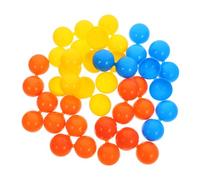 JOINPAYA Lot de 25 Boules De Loterie Vides 4 Cm en Plastique sans Soudure Colorées pour Jeux De Fête Tirages Au Sort Et Événements Festifs