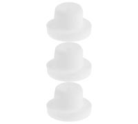 JOINPAYA Lot de 3 Bouchons de Vidange en Caoutchouc 1,5 Cm Bouchon D'étanchéité pour Congélateur Coffre et Réfrigérateur pour Trou D'évacuation Accessoire de Remplacement la Cuisine
