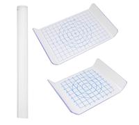 JOINPAYA Lot de 3 Outils de Modelage Argile Plaque de Pression Acrylique Transparente Rouleaux en U Grand et Petit Accessoires pour Sculpture et DIY Poterie Adaptés aux Débutants et