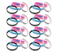 JOINPAYA Lot de 32 bracelets notes de musique en silicone, pour danser, inspirer, pour fêter un anniversaire, un concert ou une soirée musicale.
