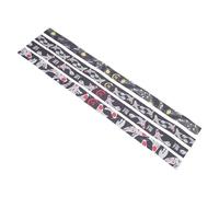 JOINPAYA Lot de 4 Bandeaux Japonerie Garçon et Filles en Tissu Anti-transpiration à Séchage Rapide, Motifs Ninja et Samouraï, Taille Ajustable, Accessoire Karaté, Cosplay et Fêtes