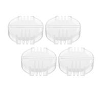JOINPAYA Lot de 4 Cires pour Fil à Broder en Cire D’Abeille Blanche Boîte, Revitalisant pour Fil à Quilter, Conditionneur Naturel pour Couture à la Main et Quilting, Anti-Nœuds et