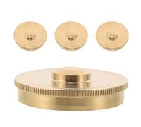JOINPAYA Lot de 4 couvre-pistons de cor français : protection de piston inférieure en métal pour cor français, pour étudiants, groupes et professionnels - Pièces de rechange de précision pour la