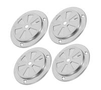 JOINPAYA Lot De 4 Grilles D'Aération en Acier Inoxydable pour Four Accessoires De Dissipation De Chaleur Grilles D'Aération pour Barbecue Panneaux À