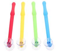 JOINPAYA Lot de 4 Marteaux à Ventouse pour Enfants, Jouets de Réaction et d'Éveil Multicolores, Accessoire de Jeu de Table Éducatif pour Apprentissage Précoce et Rapidité, 4 Couleurs Assorties